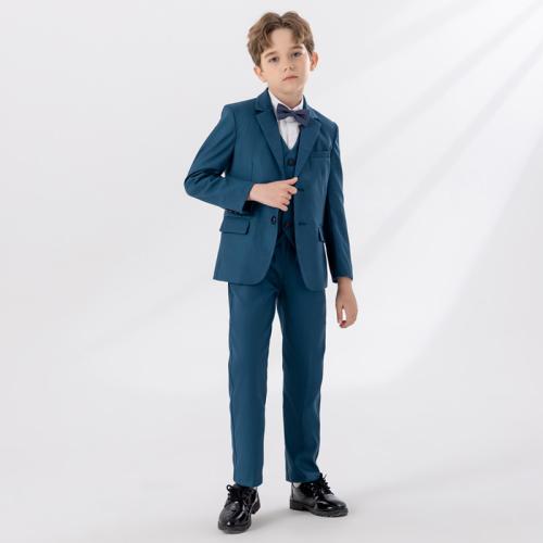 Polyester Boy Leisure Suit five piece Set