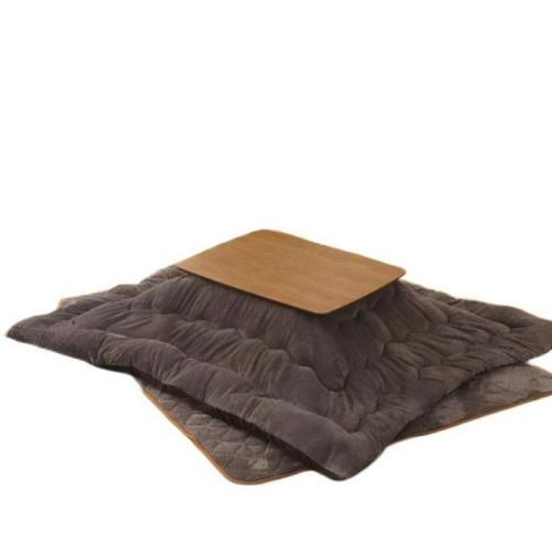 Plush Quilt thicken & thermal Solid dark coffee PC