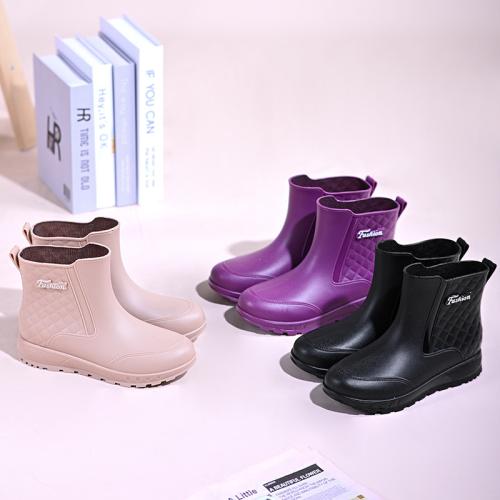 PVC Rain Boots & anti-skidding Pair