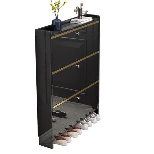 Medium Density Fiberboard Multifunction Shoes Rack Organizer PC