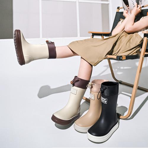 PVC Rain Boots & anti-skidding Pair