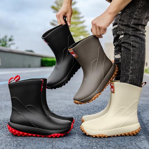 PVC Rain Boots & anti-skidding Pair