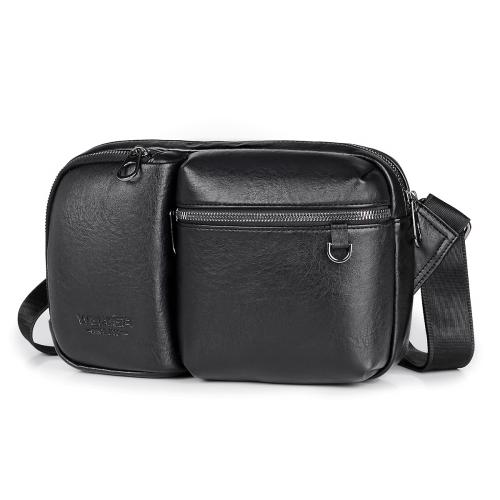 PU Leather Crossbody Bag Lightweight & hardwearing & waterproof PU Leather PC