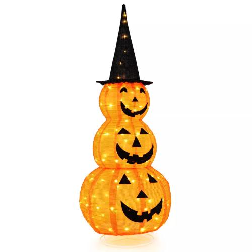Paper & Iron foldable Halloween Ornaments durable mixed colors PC