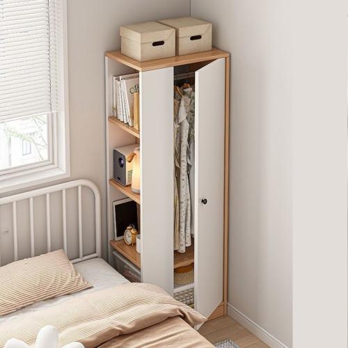 Wood Multifunction Cloth Storge Rack for storage & durable & break proof & large capacity white PC