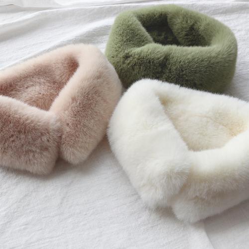 Plush Easy Matching Women Scarf thicken & thermal PC