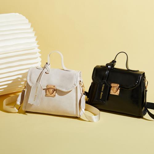 PU Leather Box Bag Crossbody Bag PC