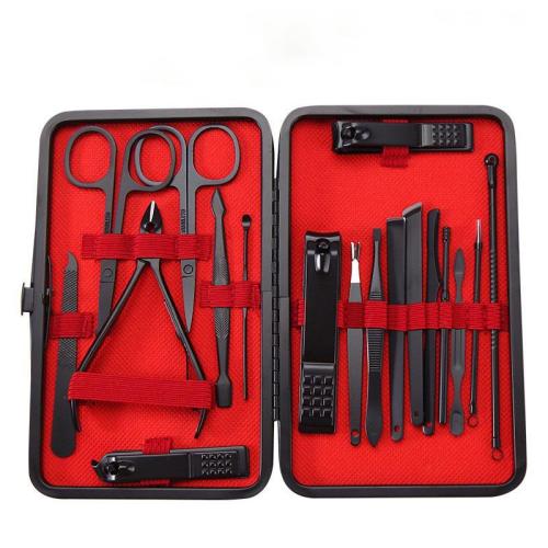 Carbon Steel Nail Clipper multiple pieces & portable Set