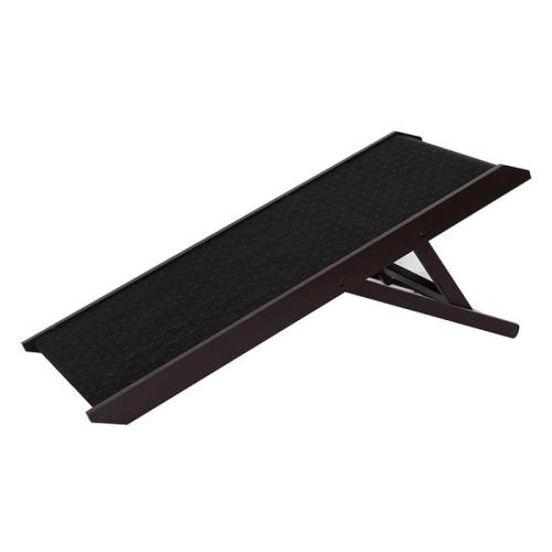 Wooden foldable Pet Ladder hardwearing Solid black PC