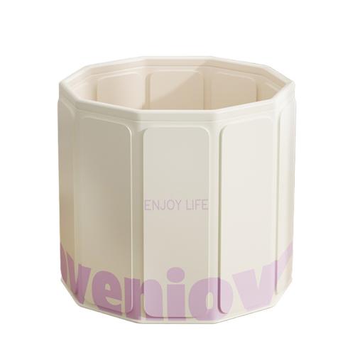 PVC heat preservation Foldable Bathtub durable Medium Density Fiberboard printed letter PC