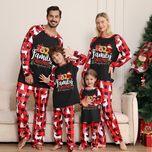 Polyester Vêtements de nuit parent-enfant plus de couleurs pour le choix Ensemble