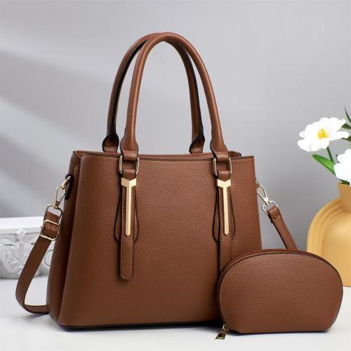 PU Leather Tote Bag Bag Suit two piece PC