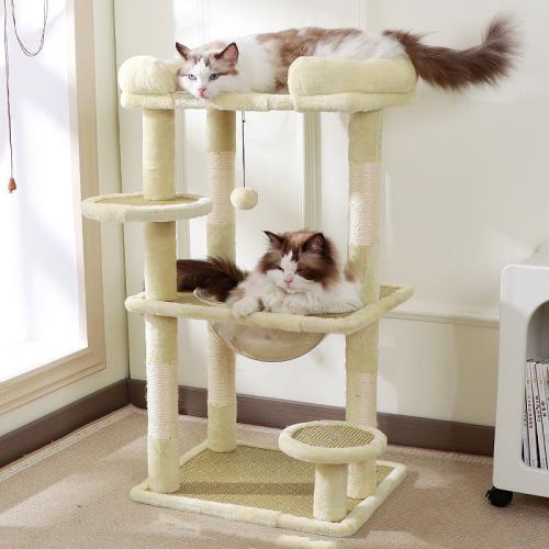 Sisal Hemp Multifunction Cat Climbing Frame hardwearing PC
