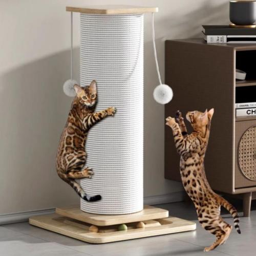 Solid Wood Cat Scratch Board hardwearing PC