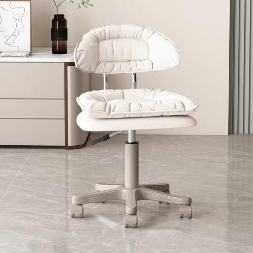 Plastic & PU Leather Office Chair with caster & waterproof & breathable PC