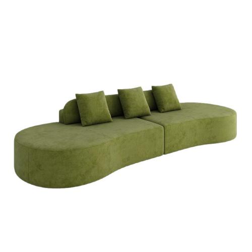 Sponge & Cotton Linen Compression Sofa durable & hardwearing & thickening PC