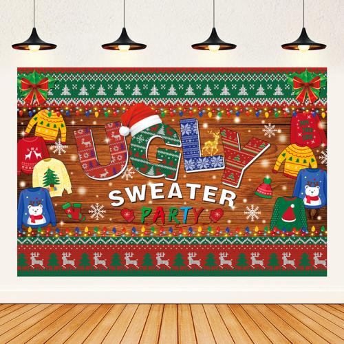 Polyester Tapestry christmas design  PC