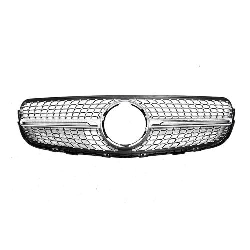 For Mercedes GLC-Class X253 GLC400 GLC450 Coupe Front Bumper Grille for 2015- 19 AMG