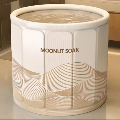 Pearl Cotton & PVC & Oxford heat preservation Foldable Bathtub printed letter PC