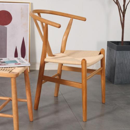 Wood Casual House Chair hollow & breathable PC