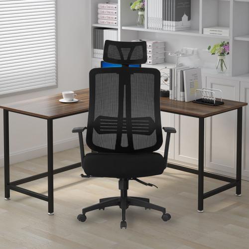 Mesh Fabric & Polypropylene-PP & Sponge Office Chair PC
