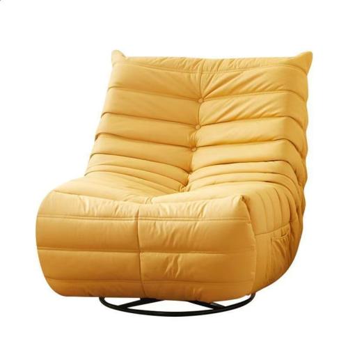 Scratch-Resistant Fabric & Carbon Steel & Flannelette & Sponge single & 360degree rotation & Soft Lazy Sofa adjustable Solid PC