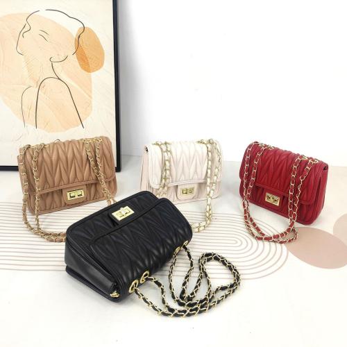 PU-leer Schoudertas meer kleuren naar keuze stuk