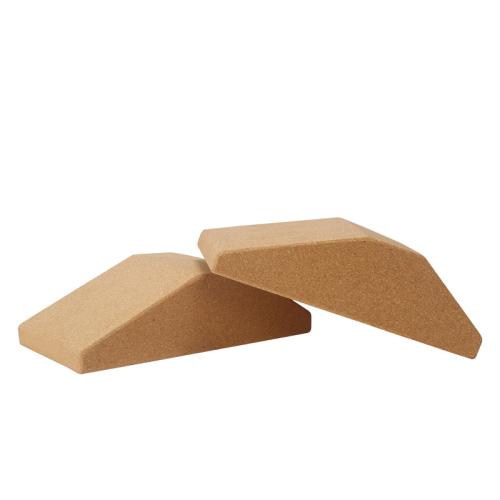 Wood Yoga Block durable & hardwearing Pair