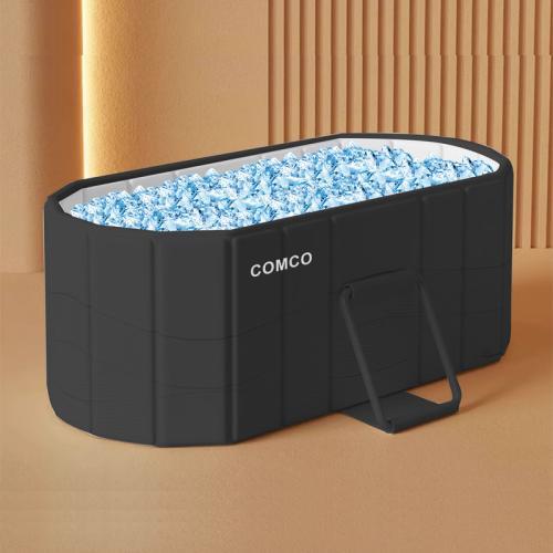 PVC Foldable Bathtub durable & portable  black PC