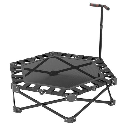 Foldable Trampoline for Children Hexagonal Indoor Adjustable Bouncing Trampoline