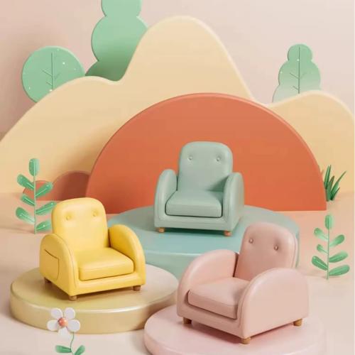 Acier & Bois & Éponge Chaise de maison occasionnelle pièce