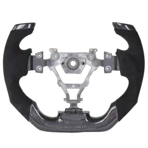 Carbon Fiber Alcantara Yoke Steering Wheel Fits For Nissan 350z Infitini FX35 03-08