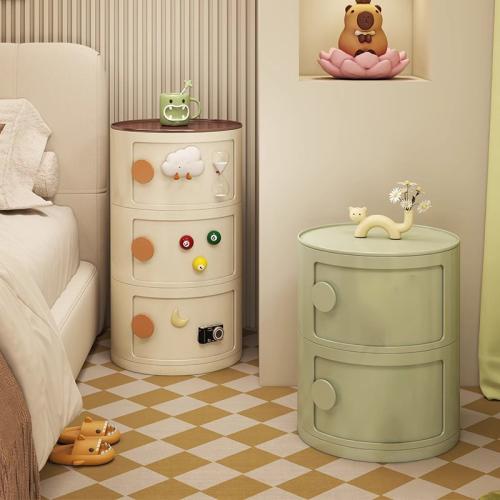 Polypropylene-PP Bedside Cabinet for storage PC