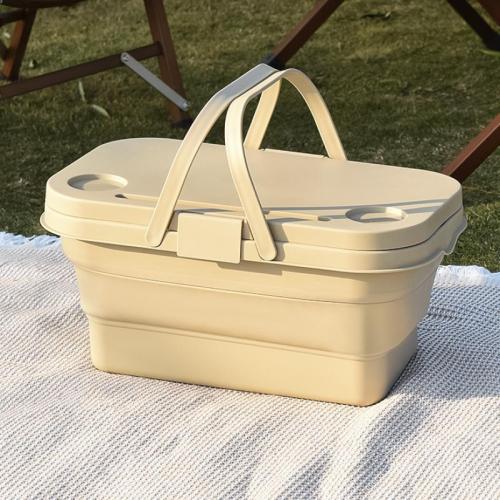 TPE-Thermoplastic Elastomer & Polypropylene-PP & Iron Storage Basket PC