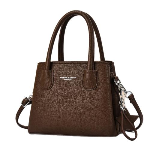 PU Leather Bucket Bag Handbag attached with hanging strap PC