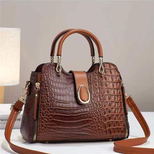 PU Leather Easy Matching Handbag attached with hanging strap PC