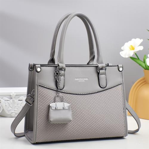 PU Leather With Coin Purse & Tote Bag Handbag large capacity & attached with hanging strap PC
