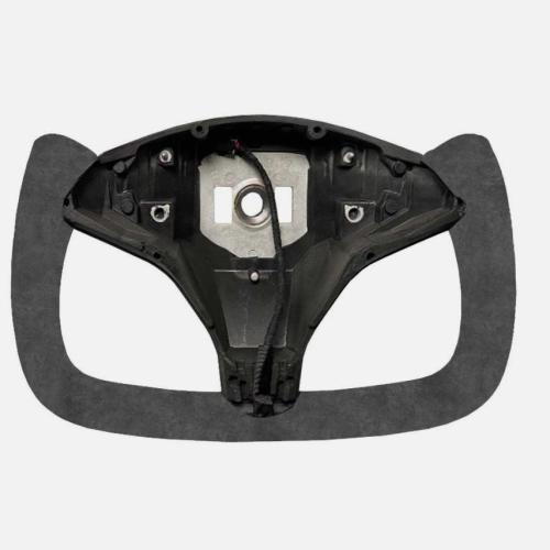 Yoke Steering Wheel Carbon Fiber for Tesla Model X & S 2014-2023 With Heated