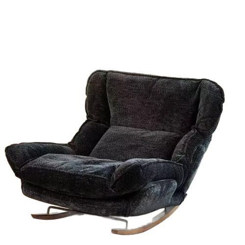 Flannelette & Sponge & Wood & Iron Lazy Sofa durable PC