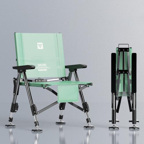 Textilene & Metal adjustable & foldable Outdoor Foldable Chair portable green PC