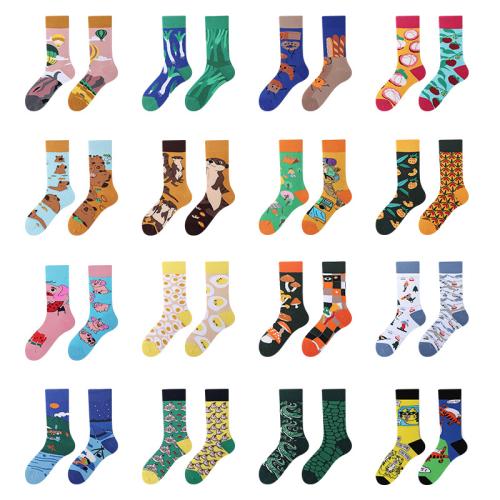 Cotton Unisex Knee Socks sweat absorption Lot