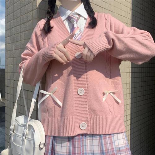 Polyester Women Knitwear loose PC