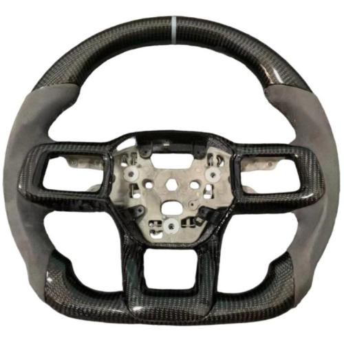 Carbon Fiber Steering Wheel for Ford Mustang GT S650 2024+ W/O Heated