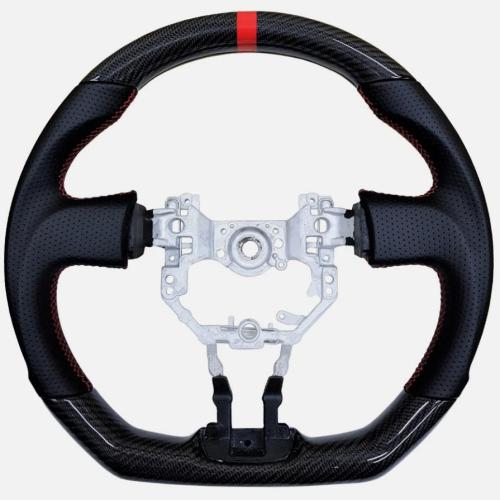 Real Carbon Fiber Black Steering Wheel for 2013-2016 SCION FR-S BRZ