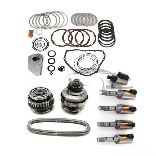 JF015E RE0F11A Transmission Master Rebuild Kit & Solenoid& Pulley Belt Chain Set