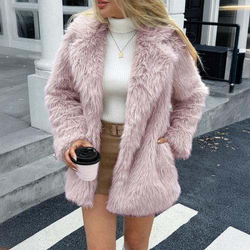 Polyester Women Overcoat autumn and winter design PC