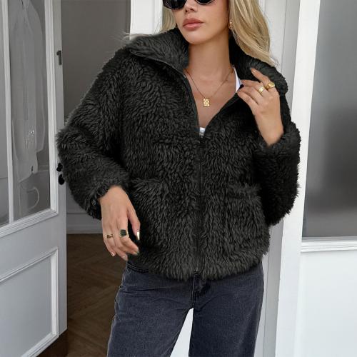 Fur & Polyester Women Coat autumn and winter design PC