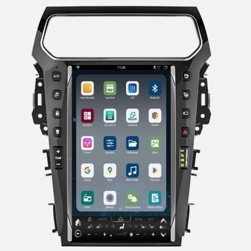 13.6 inch Android 12 Car Stereo Radio GPS Nav Tesla style For Ford Explorer 2011-2019