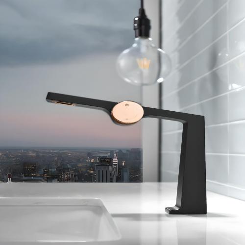 Faucet Bathroom Sink Vanity Faucet Single Handle 1 Hole Deck Mount Basin for Mixer Tap Water-tap