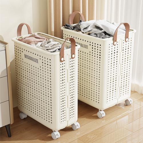Polypropylene-PP foldable Storage Basket & breathable PC
